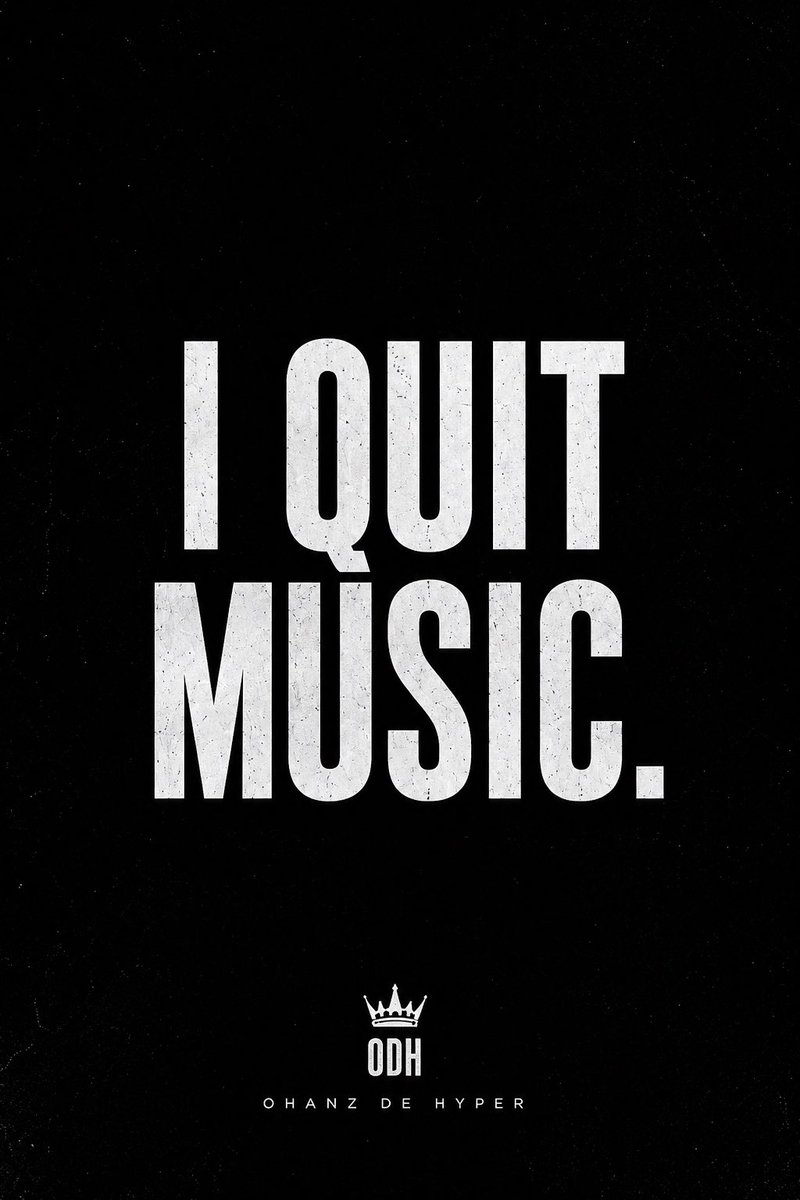 HyemediaC's tweet photo. 🚨 OFFICIAL STATEMENT

ODH officially calls it quits with music. 🕊️🎤

We're wishing him (@ohanzdehyper) farewell on his new journey. ✨

~ ODH MANAGEMENT (Ihype)

#ODH #artist #movingon #ihype https://t.co/ENpLgmEw4R