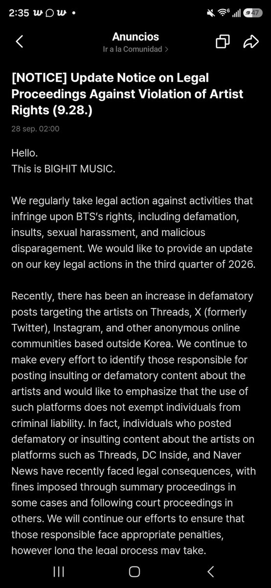 palitosdequeeso's tweet photo. Nos van a demandar por decir que NO NOS GUSTA que nuestros artistas favoritos qué admiramos por ciertas razones interactuen con el HIJO DE PUTA ABUSADOR de Chris Brown? Increíble. #ARMYsAgainstAbusers #ARMYsAgainstChrisBrown #폭력반대ARMY #WeWantFeedBackFromBTS https://t.co/P2QEXAUPUB