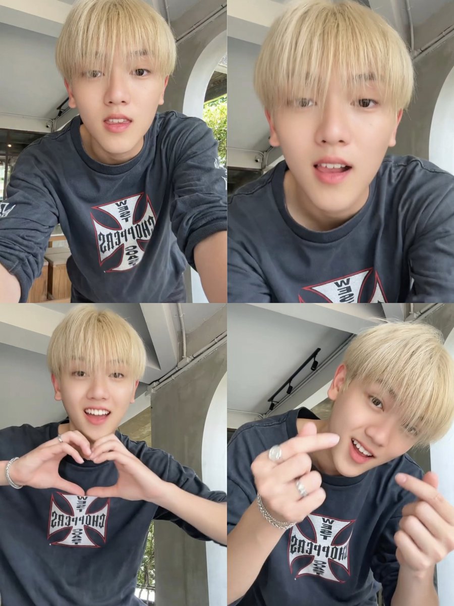 cheesy_v2's tweet photo. 😜🫶🏻 งื้อออออออ

#CHEESEchayapol #DICE_SONRAY https://t.co/eadkHxx8CM