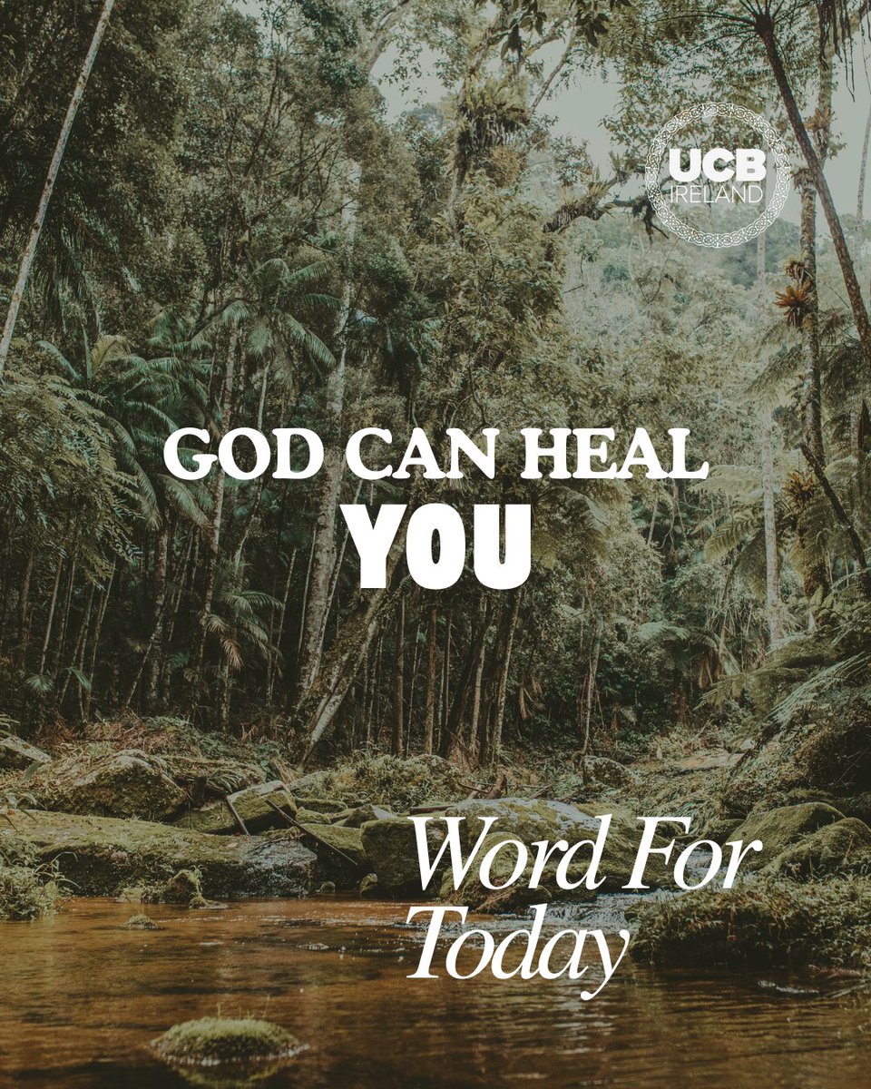 ucb_ireland's tweet photo. You may be carrying something that feels too difficult to overcome, but you don’t have to carry it alone. Bring your pain, doubts and struggles to God. He is still able to restore, renew and heal. Read today’s Word For Today.
#UCBIreland #WordForToday #Faith https://t.co/All3oTCBbq