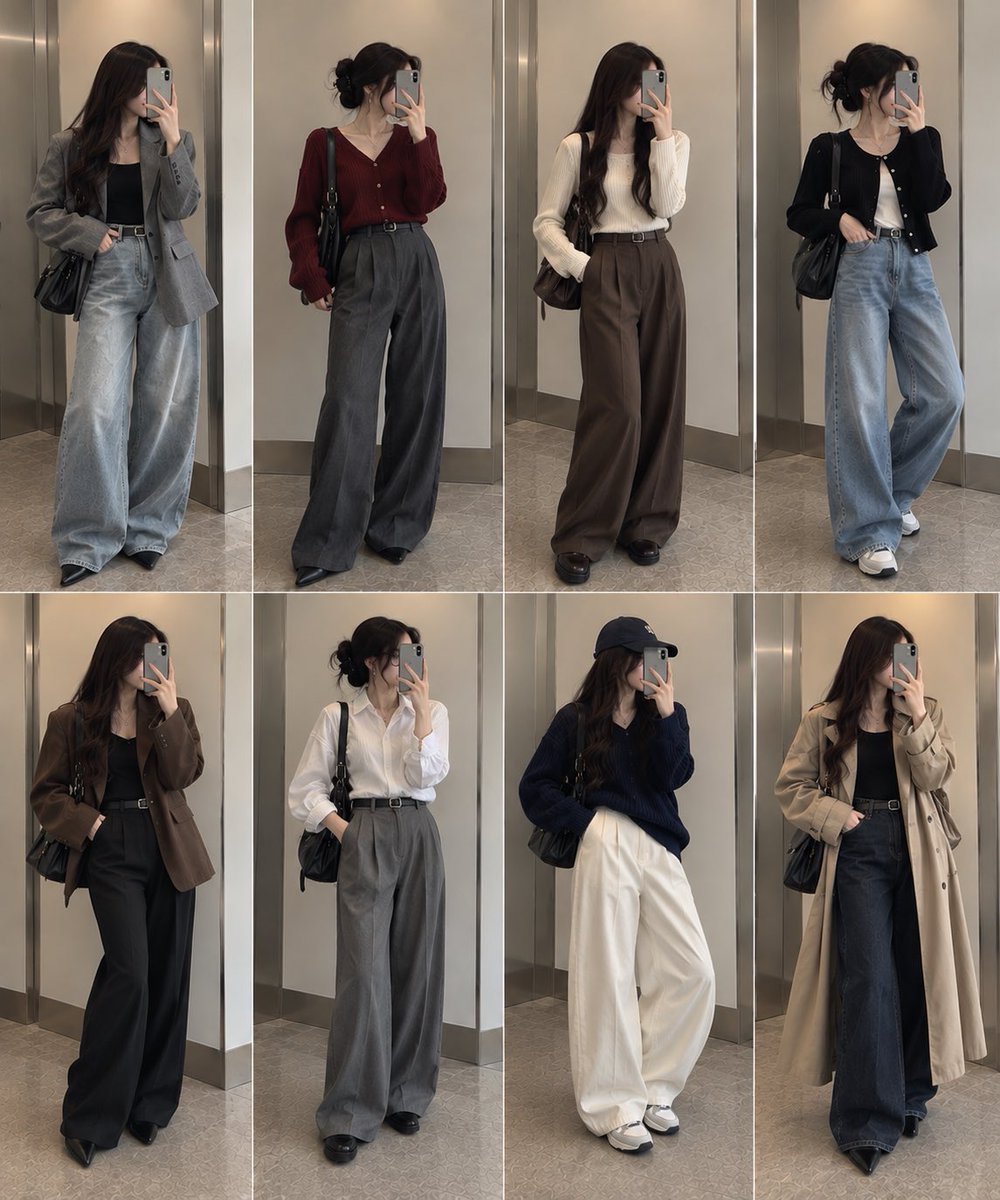nx_mimi_'s tweet photo. 脚を出したくない日の秋コーデ図鑑🍂🤎 https://t.co/Cs1pu30UnE