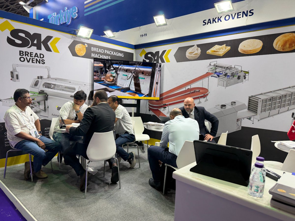 SakkOvens's tweet photo. #SaudiFoodManufacturing
من فعاليات اليوم الأول لمعرض Saudifood Manufacturing 2026
في المملكة العربية السعودية - مدينة جدة #KSA #Jeddah
من 27/09/2026 إلى 29/09/2026
إسم القاعة Jeddah Superdome
رقم الستاند /19-F9/
نتطلع قُدُماً للقائكم على خير إن شاء الله https://t.co/enElrJRoao