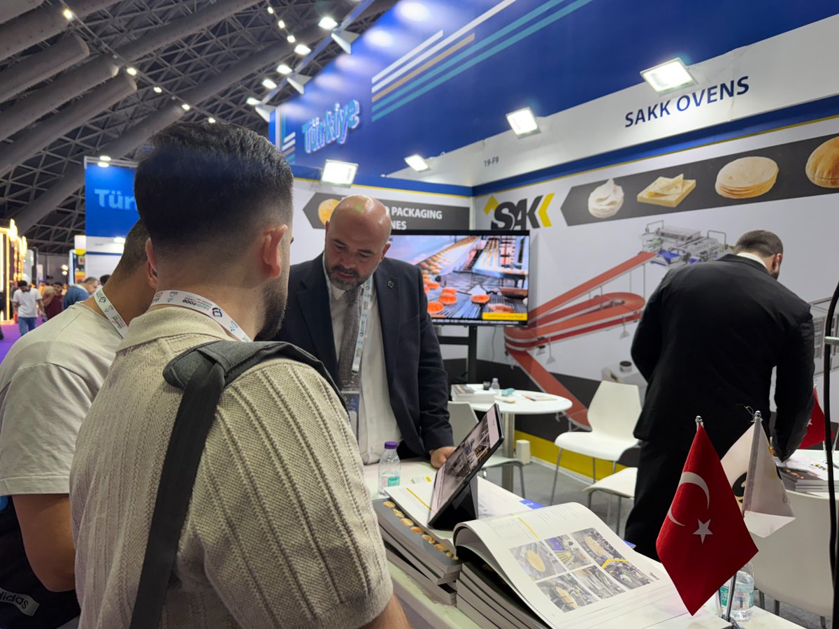 SakkOvens's tweet photo. #SaudiFoodManufacturing
من فعاليات اليوم الأول لمعرض Saudifood Manufacturing 2026
في المملكة العربية السعودية - مدينة جدة #KSA #Jeddah
من 27/09/2026 إلى 29/09/2026
إسم القاعة Jeddah Superdome
رقم الستاند /19-F9/
نتطلع قُدُماً للقائكم على خير إن شاء الله https://t.co/NTjetjO85k