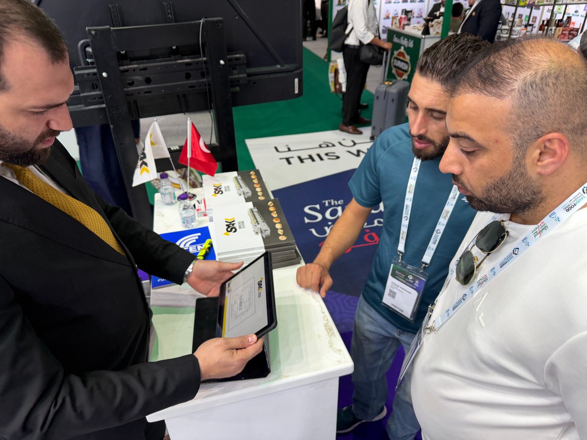 SakkOvens's tweet photo. #SaudiFoodManufacturing
من فعاليات اليوم الأول لمعرض Saudifood Manufacturing 2026
في المملكة العربية السعودية - مدينة جدة #KSA #Jeddah
من 27/09/2026 إلى 29/09/2026
إسم القاعة Jeddah Superdome
رقم الستاند /19-F9/
نتطلع قُدُماً للقائكم على خير إن شاء الله https://t.co/NTjetjO85k