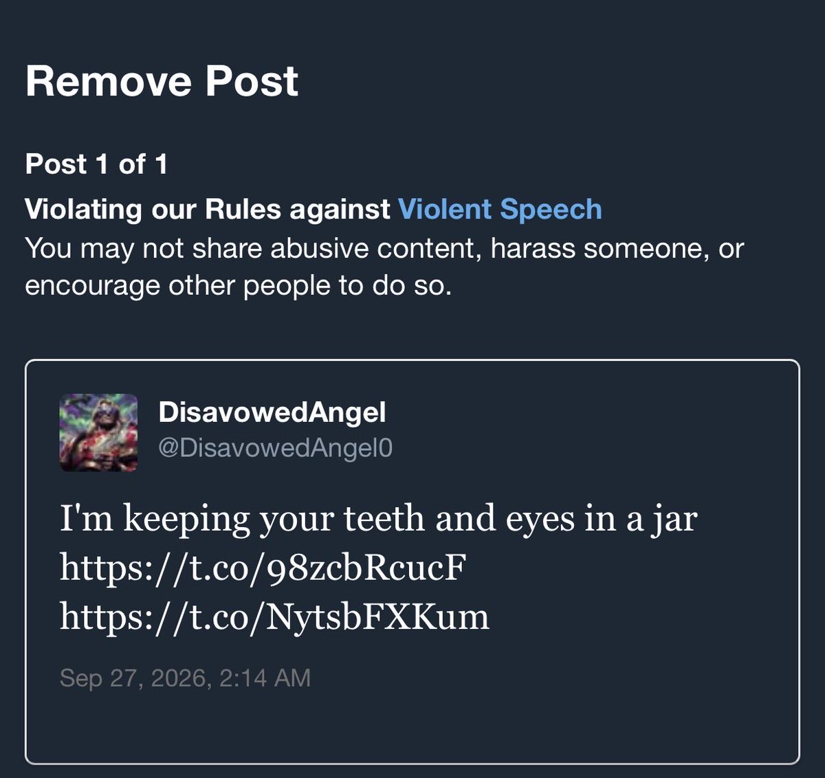 DisavowedAngel0's tweet photo. Lmao, pussy https://t.co/MCIExlRWeR