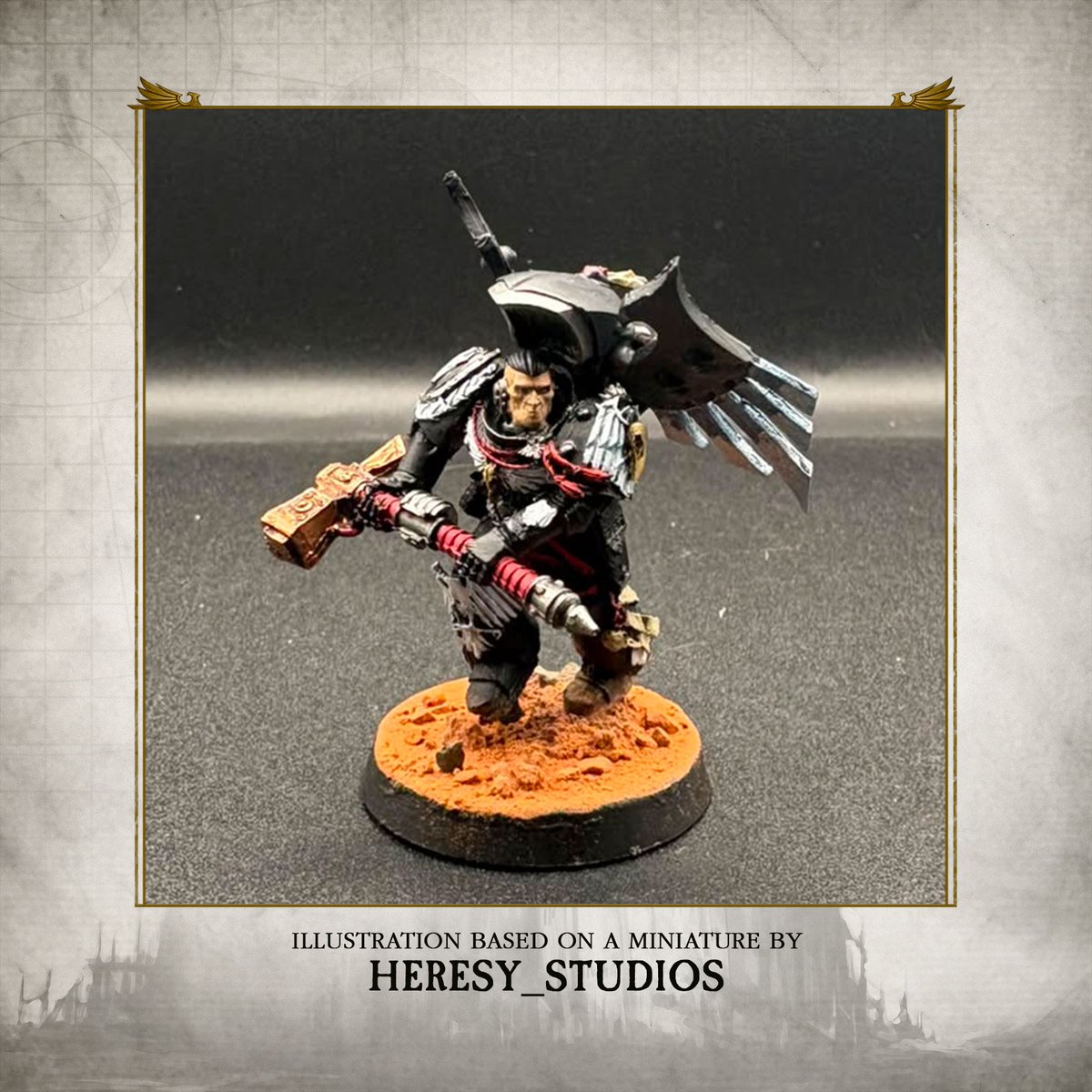 OrnirisTerensi's tweet photo. Character illustration for heresy_studios 💀 https://t.co/YyqkfkheZH
#warhammer #fanart #spacemarines #ravenguard #characterillustration #grimdark #noai https://t.co/mlyIpDSkSD