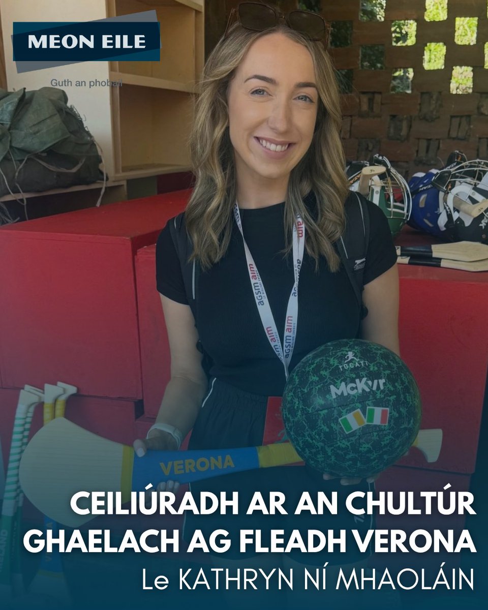 MeonEile's tweet photo. 'Ceiliúradh ar an chultúr Ghaelach ag Fleadh Verona' le Kathryn Ní Mhaoláin ✍🏻

Alt iomlán thíos👇:
https://t.co/ReOGnVo3i8... https://t.co/5H010xSNmJ