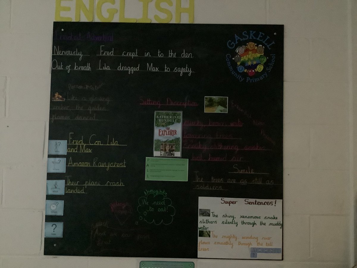 GaskellPrimary's tweet photo. Fabulous English work in 5T. https://t.co/6JyQcGqm6q