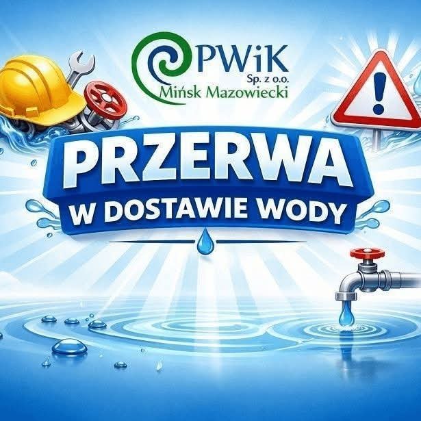 MinskPwik's tweet photo. Informujemy, że w związku z pracami eksploatacyjnymi na sieci wodociągowej dnia 29.09. w godz. 9:00-12:00 wystąpi przerwa w dostawie wody.
Wyłączenie wody dotyczy posesji:
* ul. Juliana Grobelnego: 2, 2A, 4, 5, 13 i 15
* ul. Przemysłowej: 10, 12, 13, 15 i 17
* ul. dr. Jana Hubera https://t.co/FzbLmy54Ll