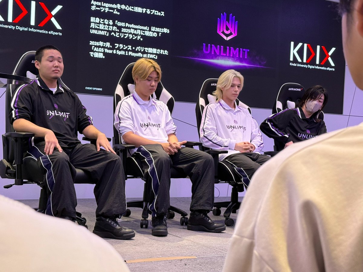 moltyoco12345's tweet photo. 昨日のUNLIMIT目閉じてる集
#Apex 
#UNLIMIT 
#UNLWIN https://t.co/s32CWxNtWC