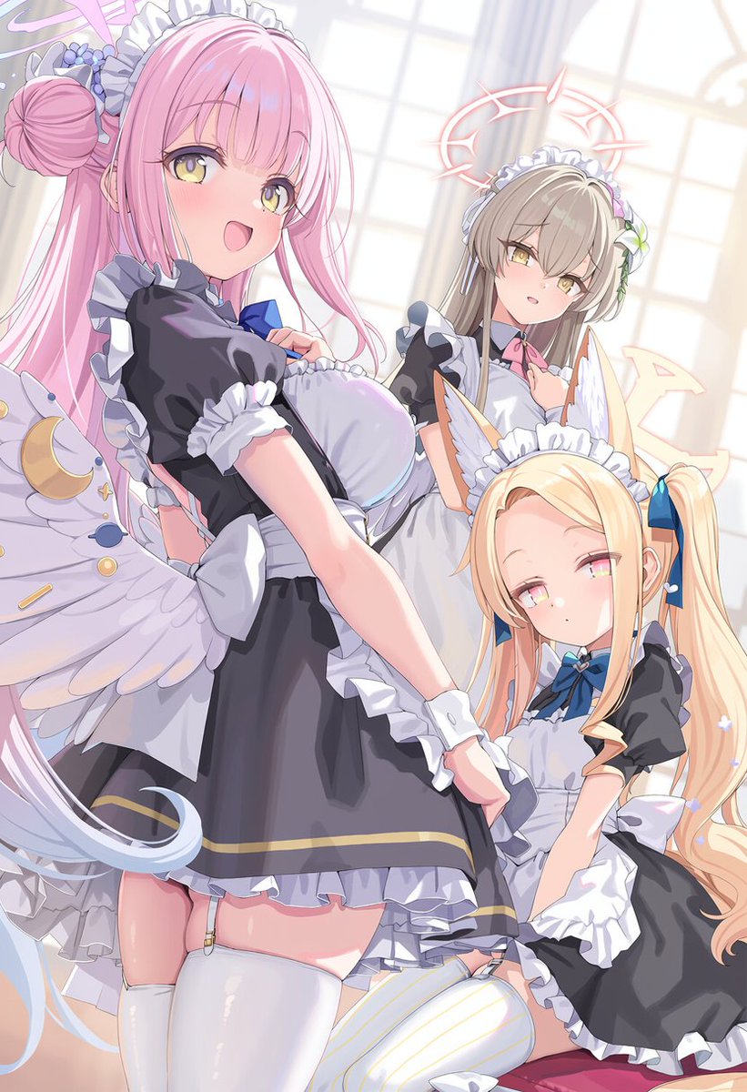 sarah_ai_illu's tweet photo. メイドなティーパーティー https://t.co/r477nQLjfy