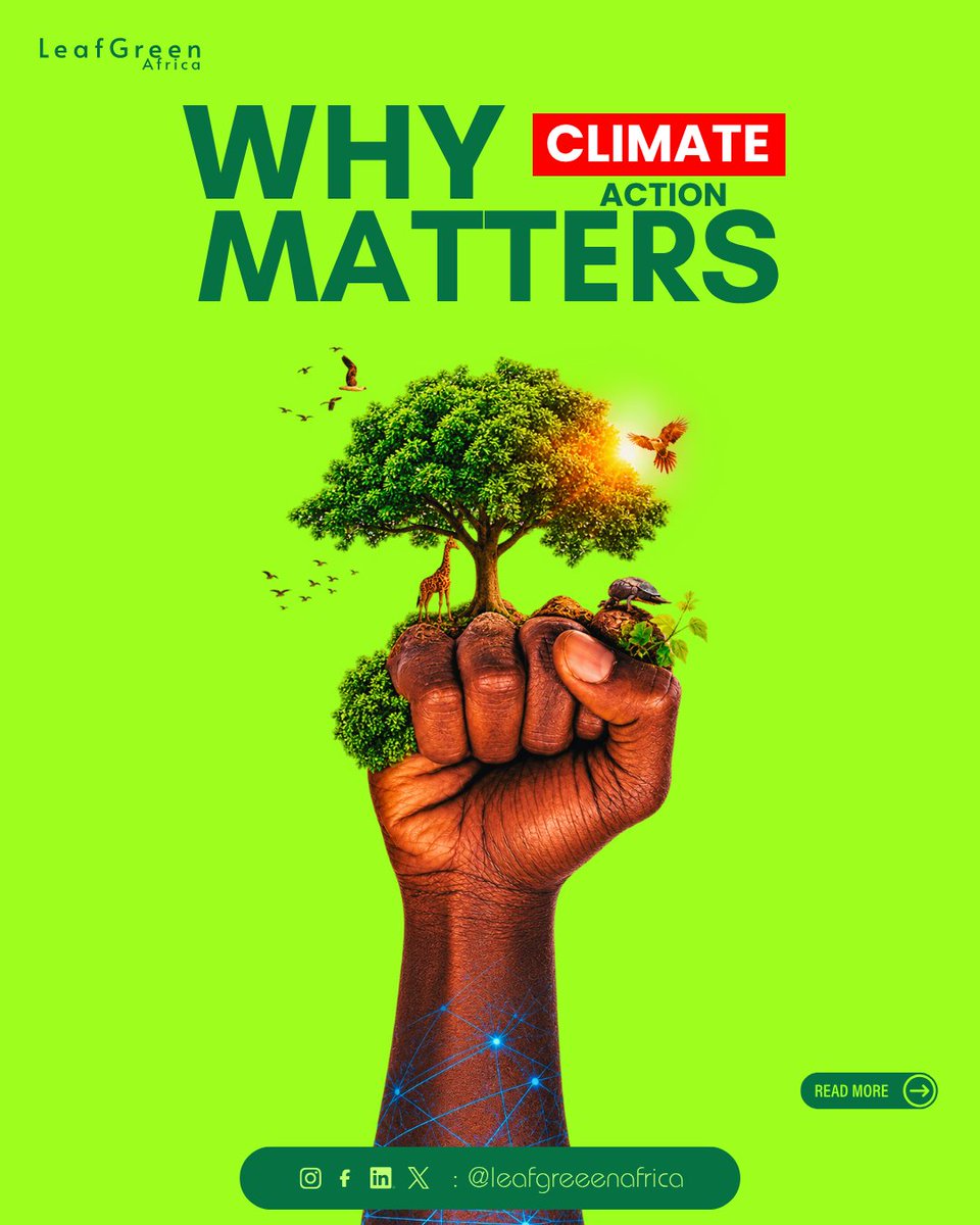 leafgreen__'s tweet photo. Climate change is not a distant problem. At Leafgreen Africa, we believe better information, community action and practical solutions can help build a more resilient Nigeria. 🌍
#LeafgreenAfrica #ClimateAction #Nigeria #ClimateResilience #Sustainability https://t.co/c2giFVpbQ3