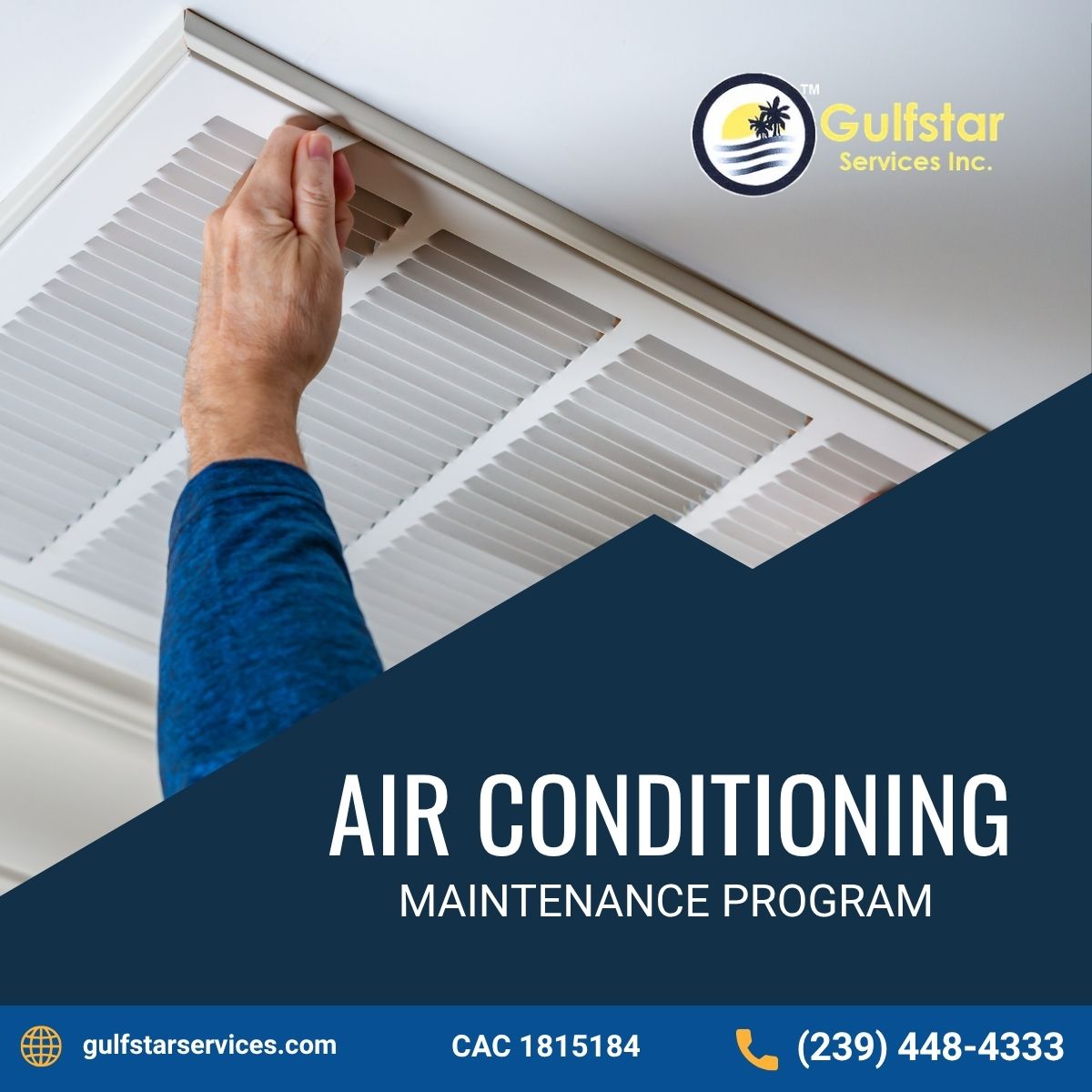 gulfstarservfl's tweet photo. Call us today to schedule your maintenance! ๐ (239) 448-4333. โญ CAC 1815184
https://t.co/yzZd4rP9EV
#AirConditioning #ACService #GulfstarServicesInc https://t.co/ZXW9QdFSvW