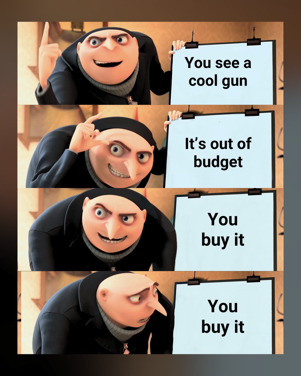 LetsGoShootUSA's tweet photo. In the grand scheme of life, it’s a drop in the bucket. Do it. 😂
#LetsGoShooting #GunMemes https://t.co/Ge6uuj6Vy8