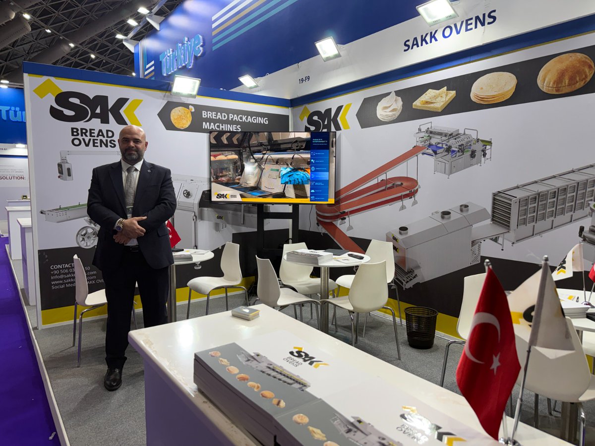 SakkOvens's tweet photo. #SaudiFoodManufacturing
من فعاليات اليوم الأول لمعرض Saudifood Manufacturing 2026
في المملكة العربية السعودية - مدينة جدة #KSA #Jeddah
من 27/09/2026 إلى 29/09/2026
إسم القاعة Jeddah Superdome
رقم الستاند /19-F9/
نتطلع قُدُماً للقائكم على خير إن شاء الله https://t.co/nkwwpEkLgb