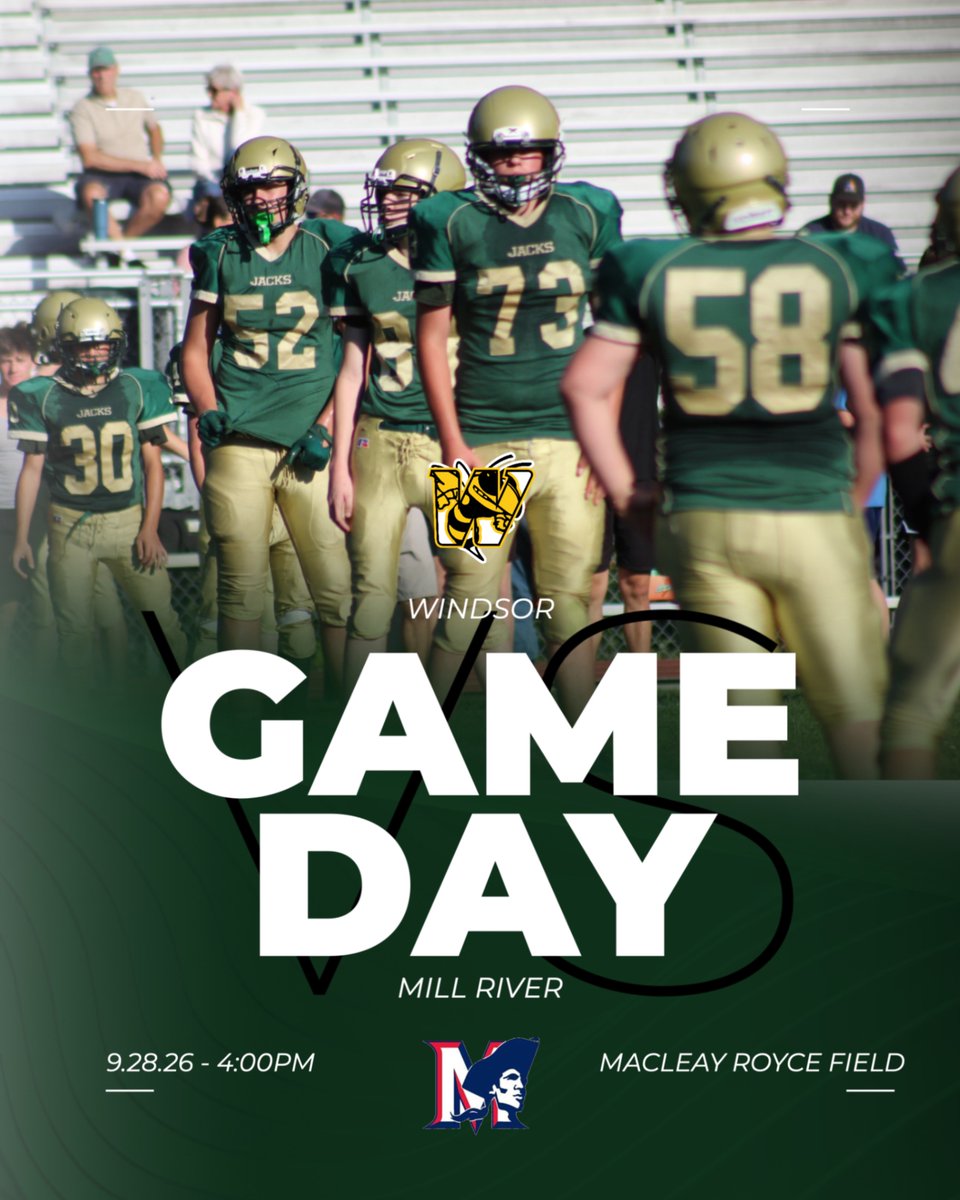 AthleticsWSD's tweet photo. GAMEDAY: JV Football hosts Mill River at 4pm. #swarmasone https://t.co/UuQ8Yn5Wzt