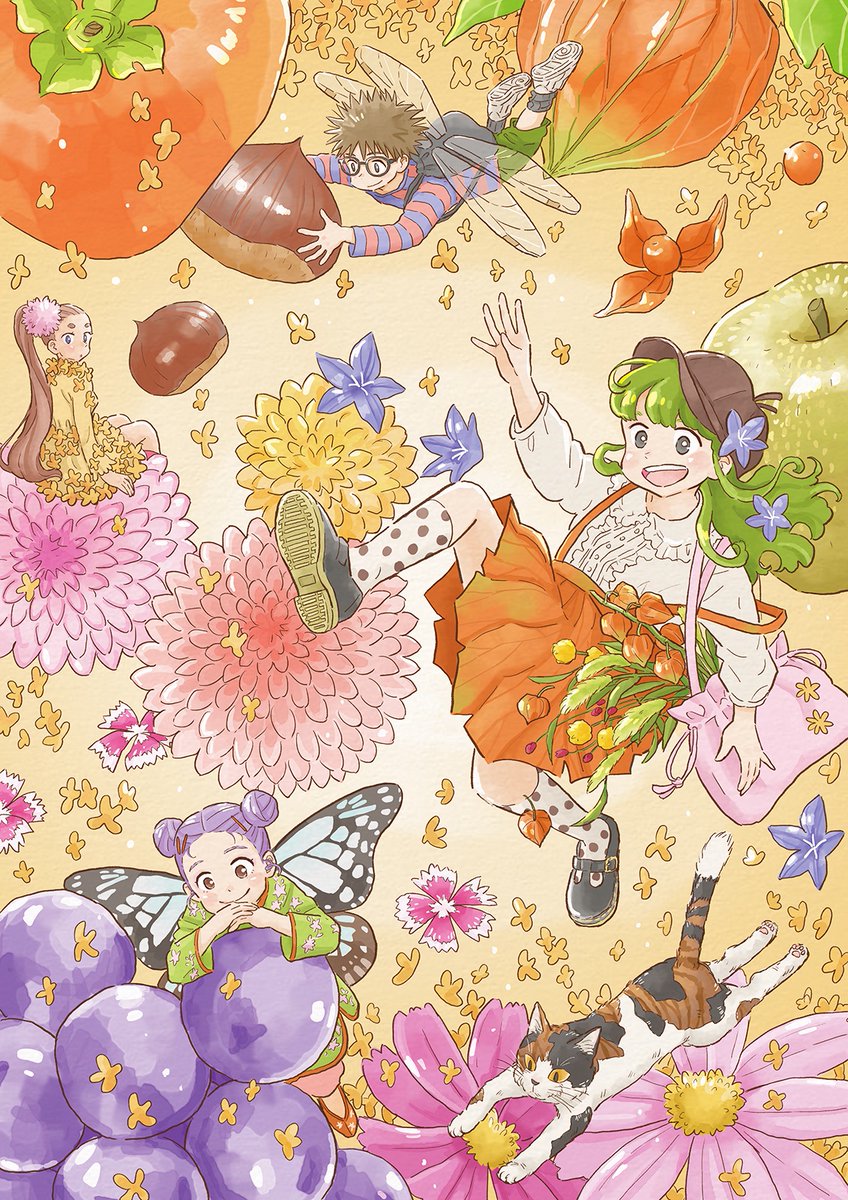 nonr0417's tweet photo. すてきな秋🍂🍁🍄　
今年は秋がありますね☺️
#illustration‌‌  ＃イラスト https://t.co/r40k6vRjh0