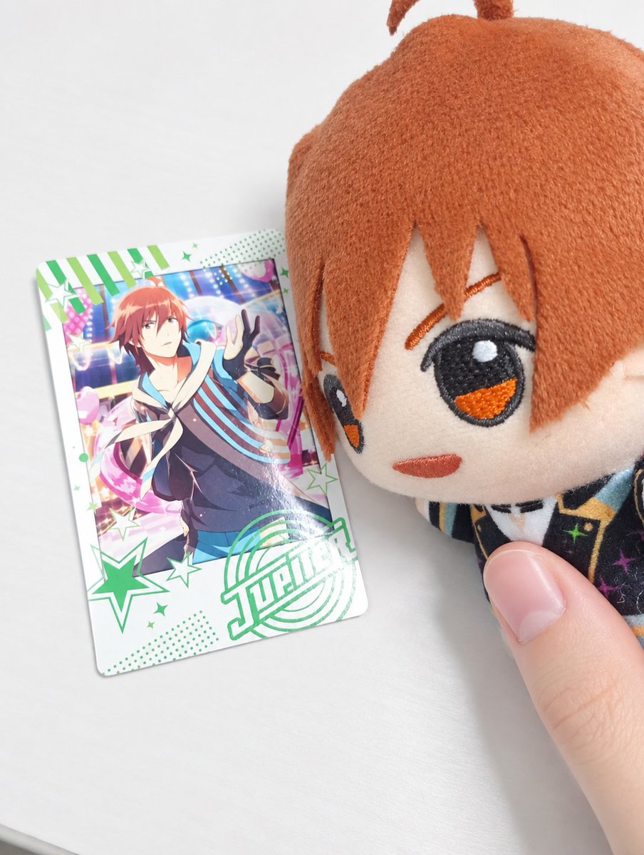 Koito910's tweet photo. アニメイトでMマスのカードフォリオかったら推しのトーマくんでた！！！！
マヂでがわいい！(≧∀≦) https://t.co/E2wPwIFog2