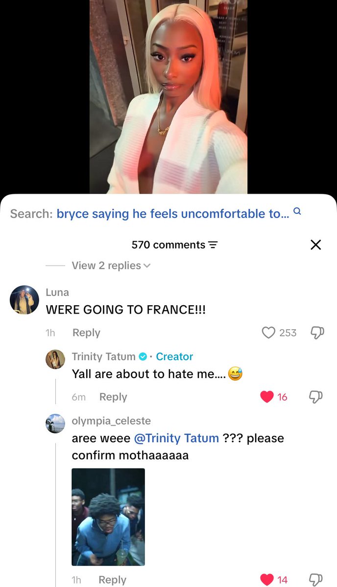 ThatGirl4evaa's tweet photo. @trinitysdiary What does she meannnnn😭😭
I hope she’s goingggg, she’s going to eat downnnnn https://t.co/LGdTVVvJCZ