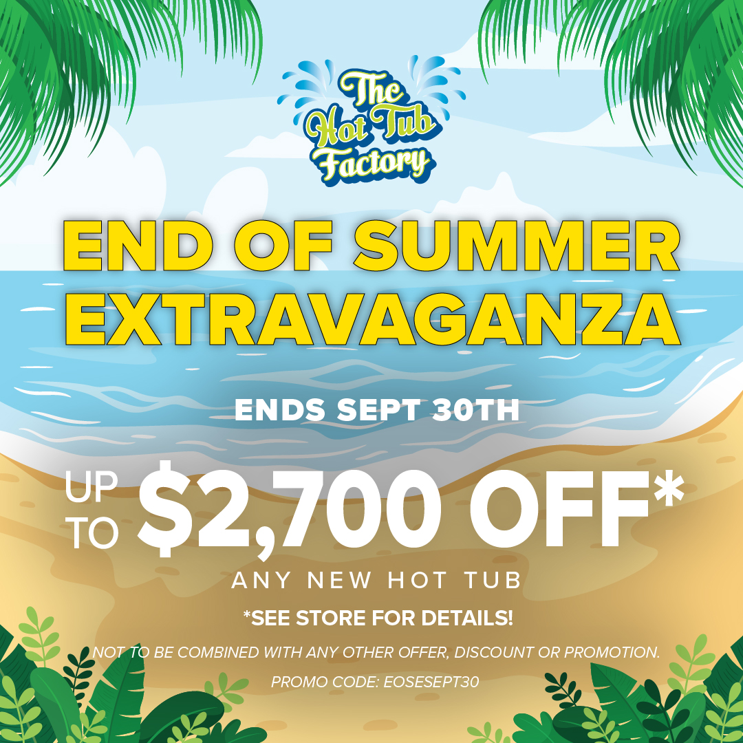 TheHotTubFac's tweet photo. Your best September nights could be spent right here—in your own Jacuzzi® hot tub. Make it a September to remember!
We Make Luxury Fun! 🌴 #EndOfSummerExtravaganza #TheHotTubFactory #Bohemia #Bellmore #LongIsland #Jacuzzi #DemandJacuzzi https://t.co/1t3eaZeivZ