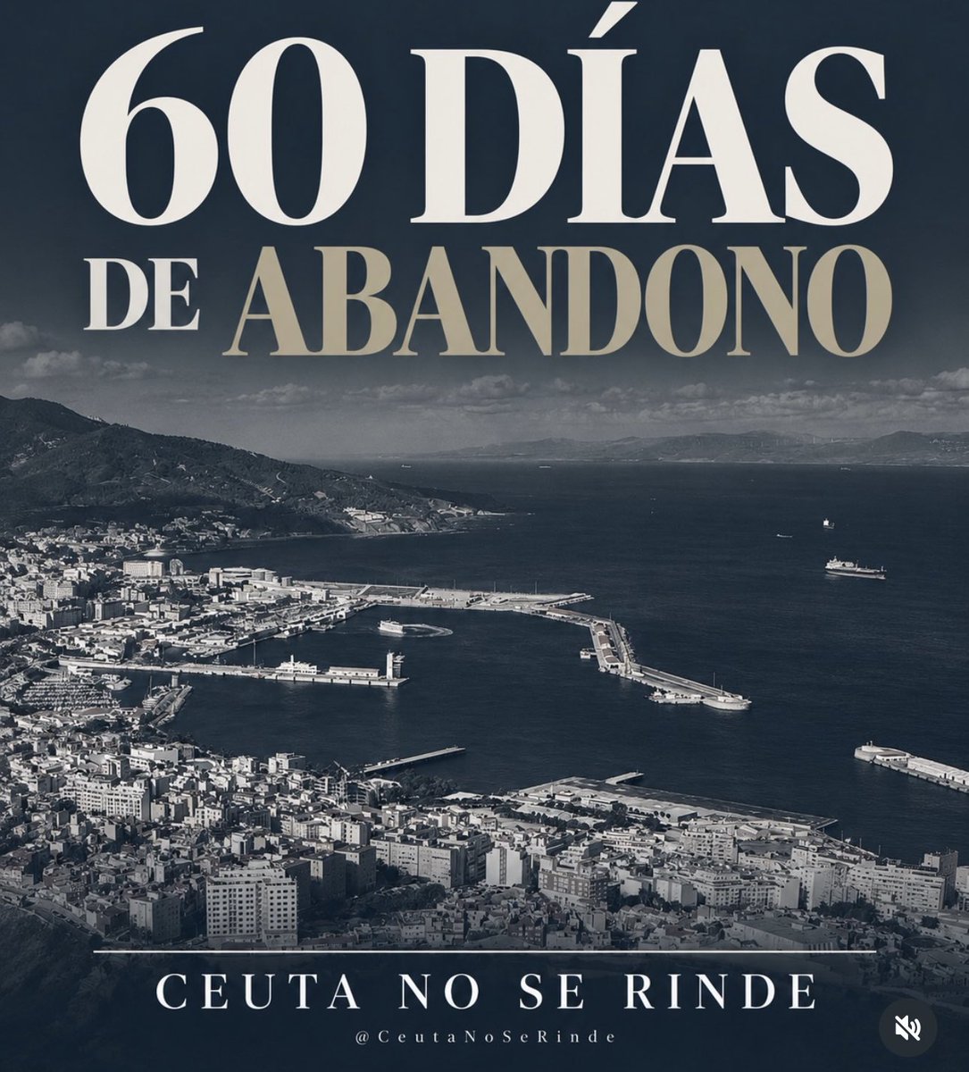 antifazcaballa's tweet photo. 60 días
2 meses
De abandono institucional ante la invasión que sufrimos.

Y aún así aquí seguimos, sin rendirnos, porque Ceuta no se vende, Ceuta se defiende.

Y ante todo un caballa nunca se rinde https://t.co/UQGwKI9rjR