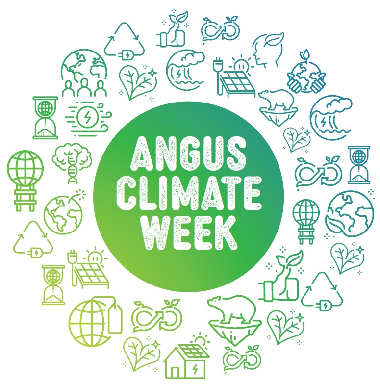 AngusCouncil's tweet photo. This #AngusClimateWeek2026 we’re highlighting how we’re taking climate action across Angus from reducing diesel use, increasing electric vehicles, cutting business travel, improving recycling, and reducing energy and water use.
We’ve already reduced emissions by 59% (2025/26). https://t.co/cuopKUB3UV