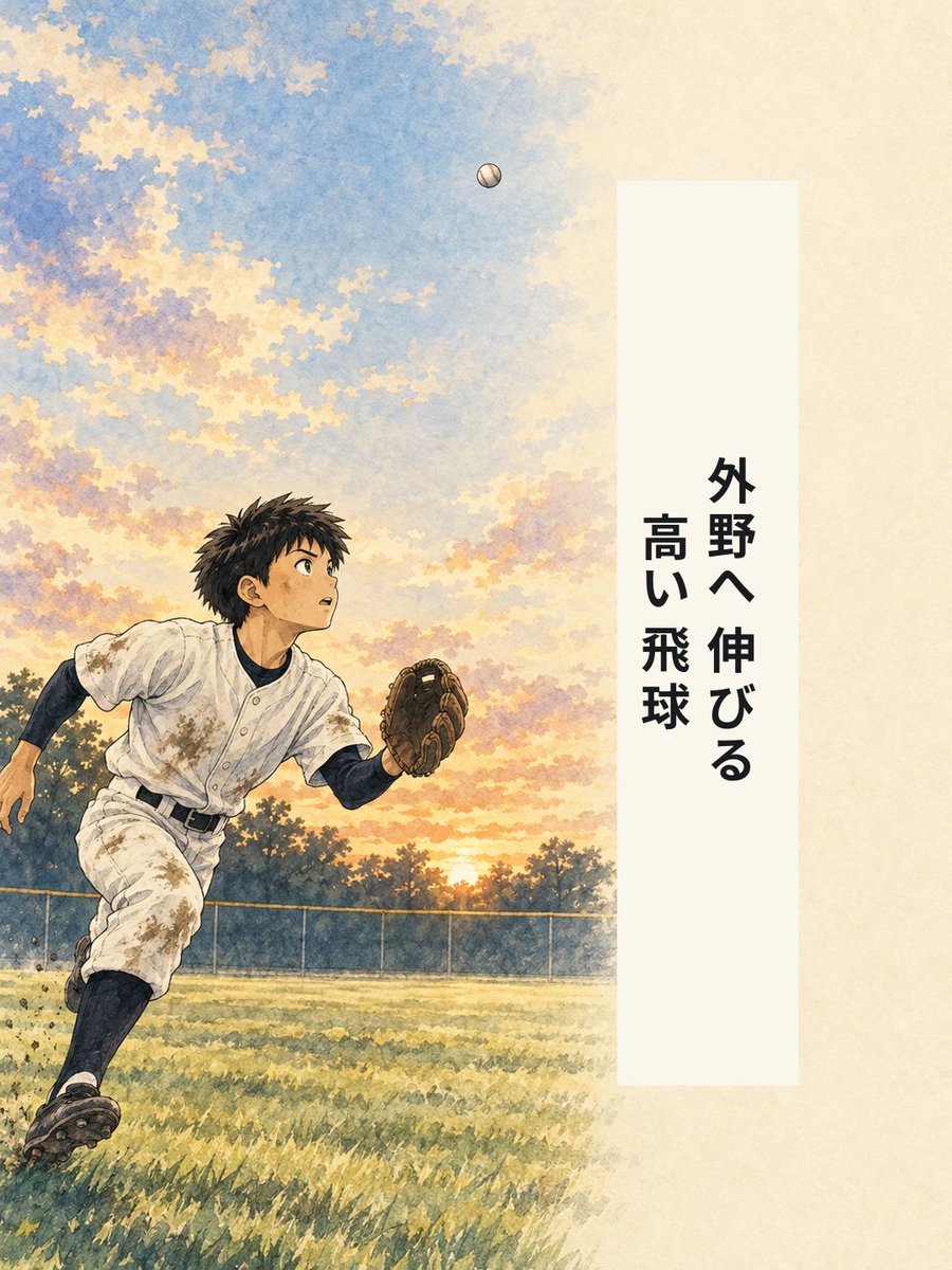 yakyulog_ja's tweet photo. 外野へ伸びた飛球。ボールを追いながら背中側のフェンスも確かめ、最後の数歩で減速して捕球位置を選ぶ。距離まで振り返る場面を描きました。

#少年野球 #草野球 https://t.co/YIEvIyAj70