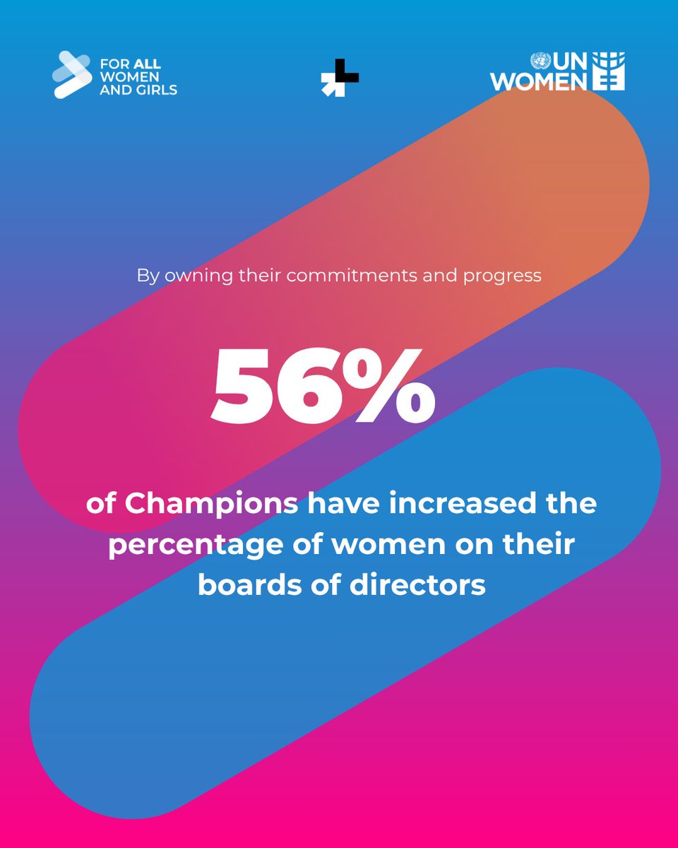 HeForShe's tweet photo. Across the #HeForShe Alliance, women’s representation in the workforce is increasing and more women are moving into senior leadership.

These shifts help create more opportunities #ForAllWomenAndGirls to participate and shape decisions across workplaces.

 https://t.co/quPSIxiJ66 https://t.co/r2jclAuZxj