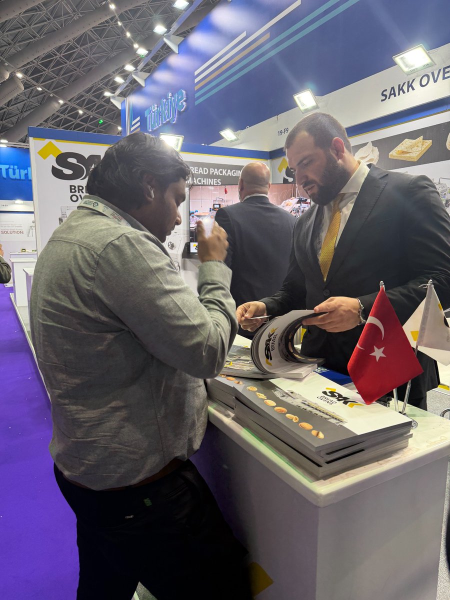 SakkOvens's tweet photo. #SaudiFoodManufacturing
من فعاليات اليوم الأول لمعرض Saudifood Manufacturing 2026
في المملكة العربية السعودية - مدينة جدة #KSA #Jeddah
من 27/09/2026 إلى 29/09/2026
إسم القاعة Jeddah Superdome
رقم الستاند /19-F9/
نتطلع قُدُماً للقائكم على خير إن شاء الله https://t.co/37HcRUhOoC