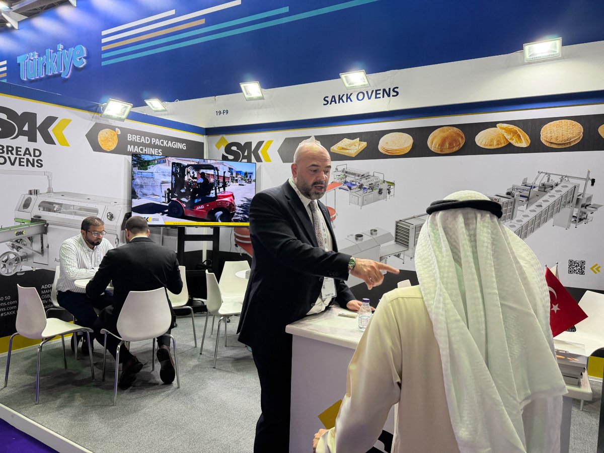 SakkOvens's tweet photo. #SaudiFoodManufacturing
من فعاليات اليوم الأول لمعرض Saudifood Manufacturing 2026
في المملكة العربية السعودية - مدينة جدة #KSA #Jeddah
من 27/09/2026 إلى 29/09/2026
إسم القاعة Jeddah Superdome
رقم الستاند /19-F9/
نتطلع قُدُماً للقائكم على خير إن شاء الله https://t.co/37HcRUhOoC
