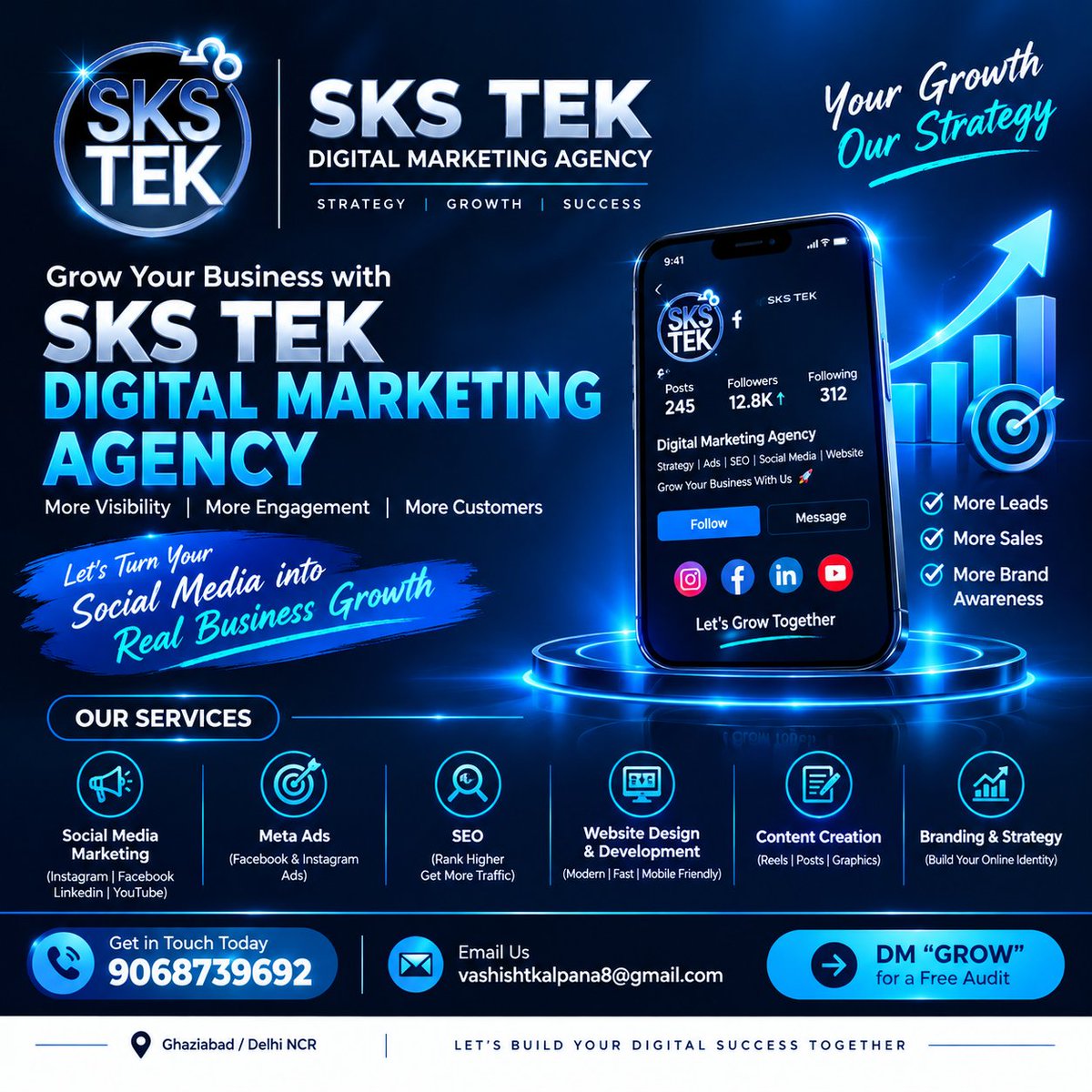 sks_tek's tweet photo. 🚀 Grow Smarter. Reach More. Sell More.

Turn your digital presence into real business growth with SKS TEK. 📈

📩 DM “GROW”

#SKSTEK #DigitalMarketing #BusinessGrowth #SEO #MetaAds https://t.co/F3qlC0FZ9g