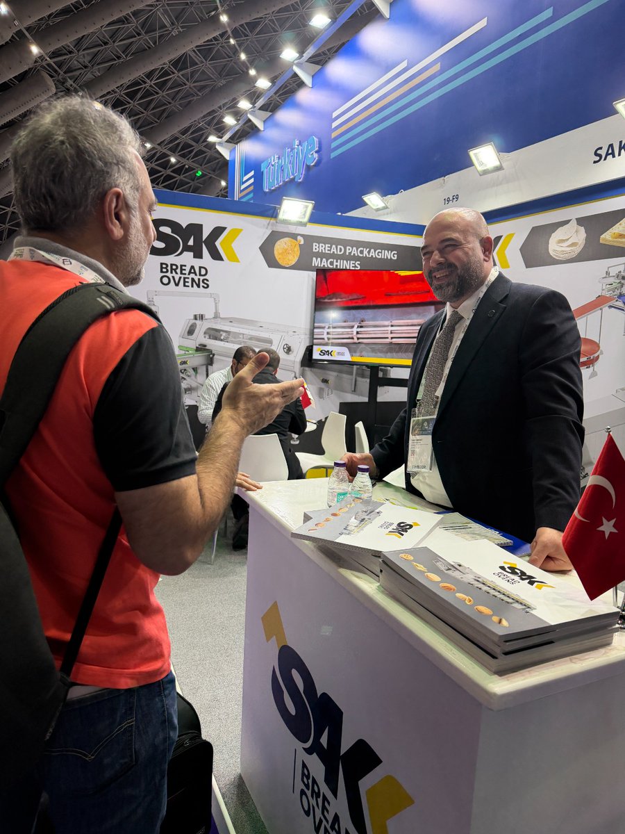 SakkOvens's tweet photo. #SaudiFoodManufacturing
من فعاليات اليوم الأول لمعرض Saudifood Manufacturing 2026
في المملكة العربية السعودية - مدينة جدة #KSA #Jeddah
من 27/09/2026 إلى 29/09/2026
إسم القاعة Jeddah Superdome
رقم الستاند /19-F9/
نتطلع قُدُماً للقائكم على خير إن شاء الله https://t.co/liLj5zDQCQ