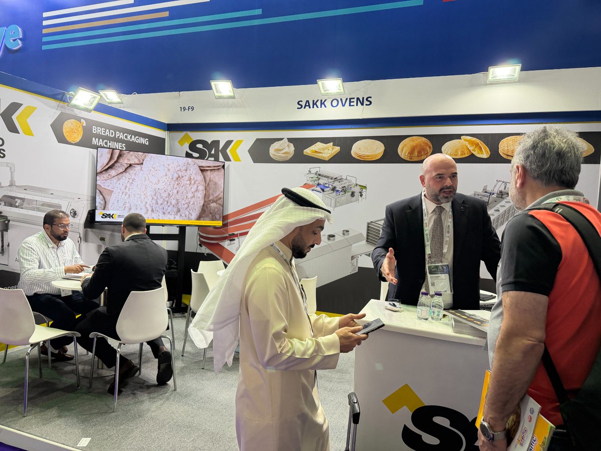 SakkOvens's tweet photo. #SaudiFoodManufacturing
من فعاليات اليوم الأول لمعرض Saudifood Manufacturing 2026
في المملكة العربية السعودية - مدينة جدة #KSA #Jeddah
من 27/09/2026 إلى 29/09/2026
إسم القاعة Jeddah Superdome
رقم الستاند /19-F9/
نتطلع قُدُماً للقائكم على خير إن شاء الله https://t.co/liLj5zDQCQ