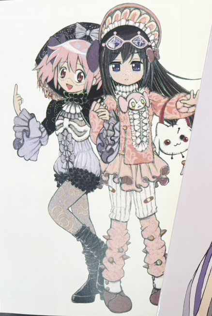 homuffinz's tweet photo. New official artwork drawn by Doroinu!

From Nylon Japan's November issue. https://t.co/9p6VS2GJUk