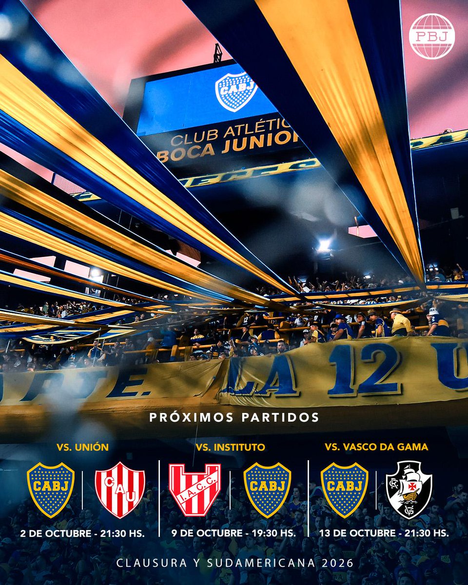 PlanetaBoca's tweet photo. 🔜 Buen día, bosteros! Esto se le vendrá a Boca en las próximas semanas. https://t.co/ZT3Ow5dghV
