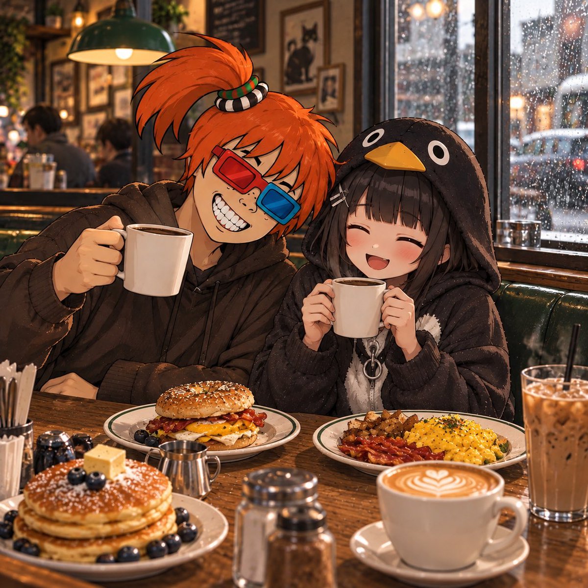 MantisXRP589's tweet photo. gm! 

it’s still rainy out, but we’re gonna have some fun today https://t.co/06RNWAjJ1J