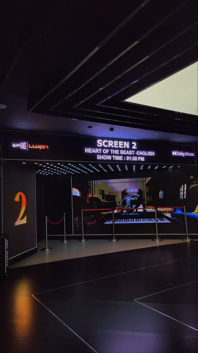 KodaliRoshan's tweet photo. ST : Heart of the Beast

EPIQ LUXON LED, AAA CINEMAS.

#heartofthebeast 
@heartofthebeast 
@ParamountPicsIN 
@aaacinemasoffl https://t.co/pcfSBtZUCa