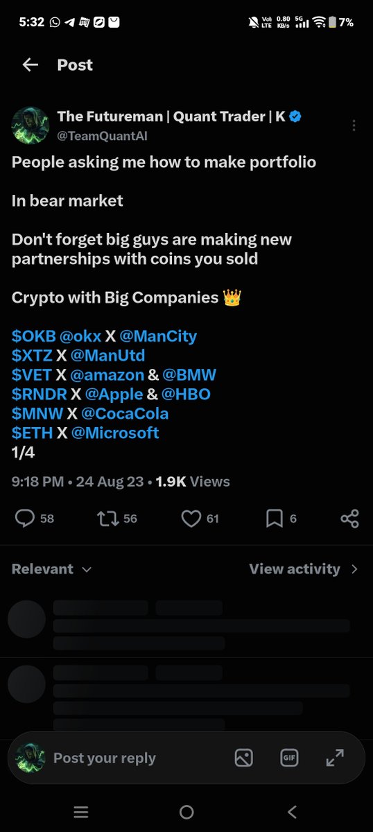 TeamQuantAI tweet picture
