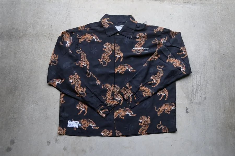 NOHEROES_YMD's tweet photo. 総柄の軽い着心地のシャツが登場しました！
イチオシはブルドッグのブラウンカラーです！ https://t.co/9xoavHGpZa