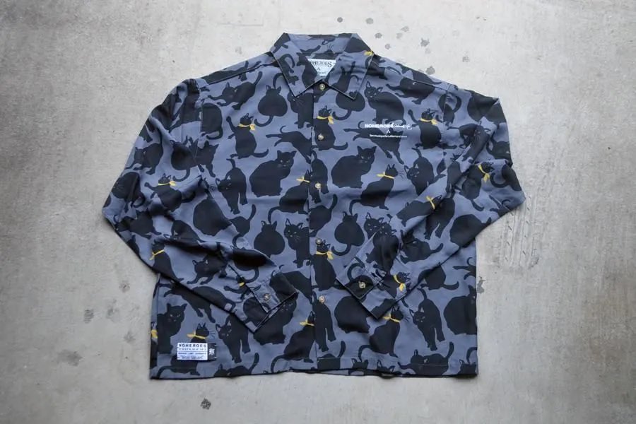 NOHEROES_YMD's tweet photo. 総柄の軽い着心地のシャツが登場しました！
イチオシはブルドッグのブラウンカラーです！ https://t.co/9xoavHGpZa