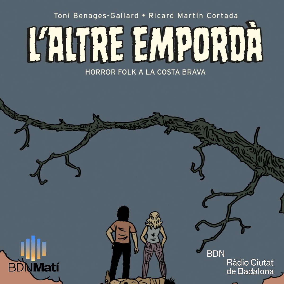 BadalonaMati's tweet photo. 📚Un Empordà misteriós, fenòmens sobrenaturals, aventures adolescents i nostàlgia dels anys 90.

El dibuixant i il·lustrador badaloní Toni Benages ens presenta L’Altre Empordà, la novel·la gràfica escrita per Ricard Martín.

🎧https://t.co/LkAkjYrBlZ 

#BDNMatí #Badalona @bdncom https://t.co/jQnFNVK0vD