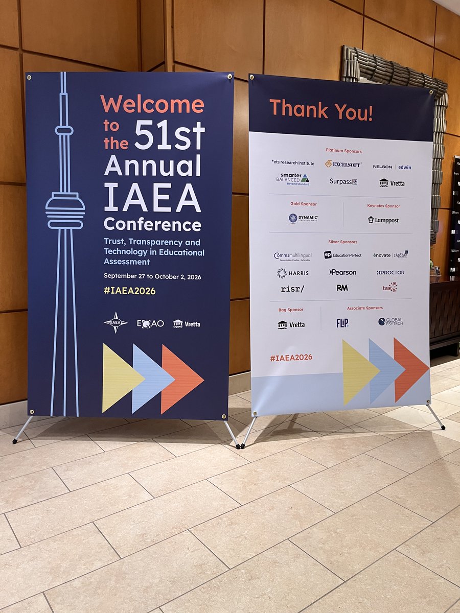 commsmulti's tweet photo. We’re in Toronto for the 51st Annual IAEA Conference! 🇨🇦 

After a great opening reception—and a trip to Niagara Falls—Sue and Steffie are ready to connect. Visit Comms Multilingual in the York Room to say hello. 👋

#IAEA2026 #EducationalAssessment https://t.co/MFieUmywFl