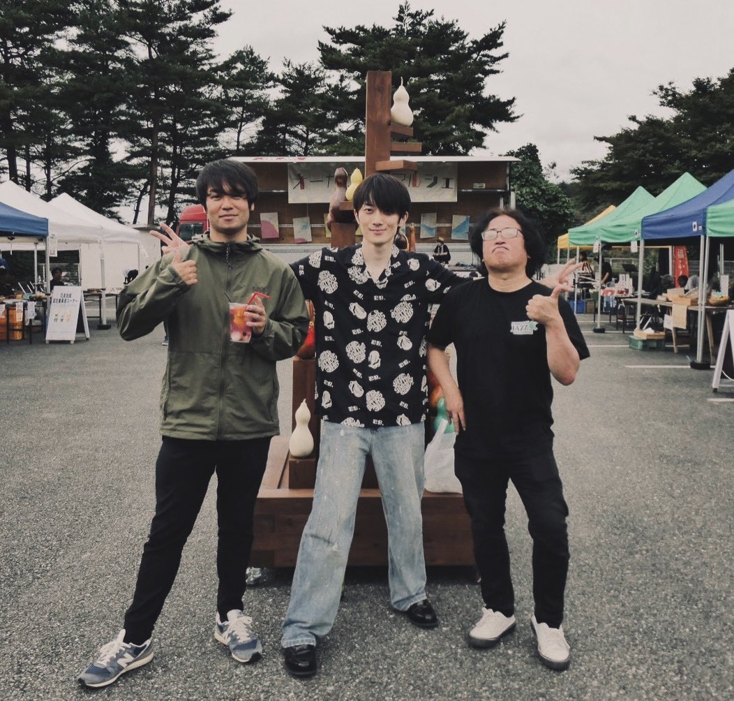 aito_ait_3's tweet photo. 2026.9.26

オーガニックマルシェ　
in HANAIZUMI
花と泉の公園（花泉）

HAMで出演させて頂きました！

ライブの都度解散する私たちですが

次回は10月4日の平泉ホコ天まつりで
再結成予定です😂 https://t.co/vQNswwxk6E