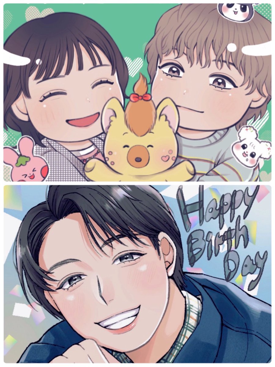 kana_pepe_8's tweet photo. EBiDAN強化月間！いっぱい描いた〜☺️
#今月描いた絵を晒そう https://t.co/20KMMqXAHJ