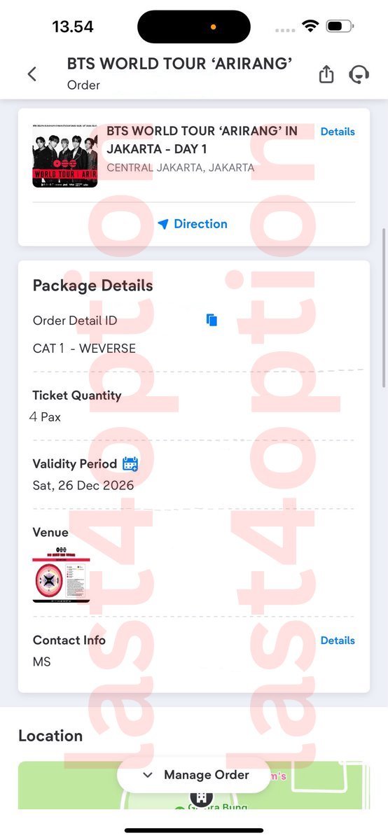 last4option's tweet photo. WTS TIKET BTS ARIRANG JAKARTA

DAY 1 CAT 1 — Rp 3.500.000 ada 2 tix
-Masuk bareng aku dan temenku
- COD daerah jakarta pusat
- COD KEEP DP 
- Bisa cicilan sampai desember asal jelas ya pembayarannya

langsung dm aja untuk diskusi lebih lanjut (serius buyer only pls jangan hnr) https://t.co/jAOAOKtxFV