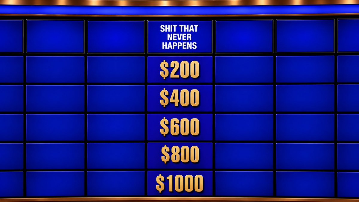 s3thF94's tweet photo. @YoAdrienne1968 I’ll take “Shit That Never Happened” for $400, Alex. https://t.co/Cz7jPoZrJa