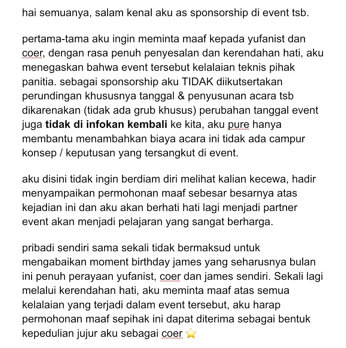 worsyuf's tweet photo. 🙇🏻‍♀️ https://t.co/tlay09SiWK