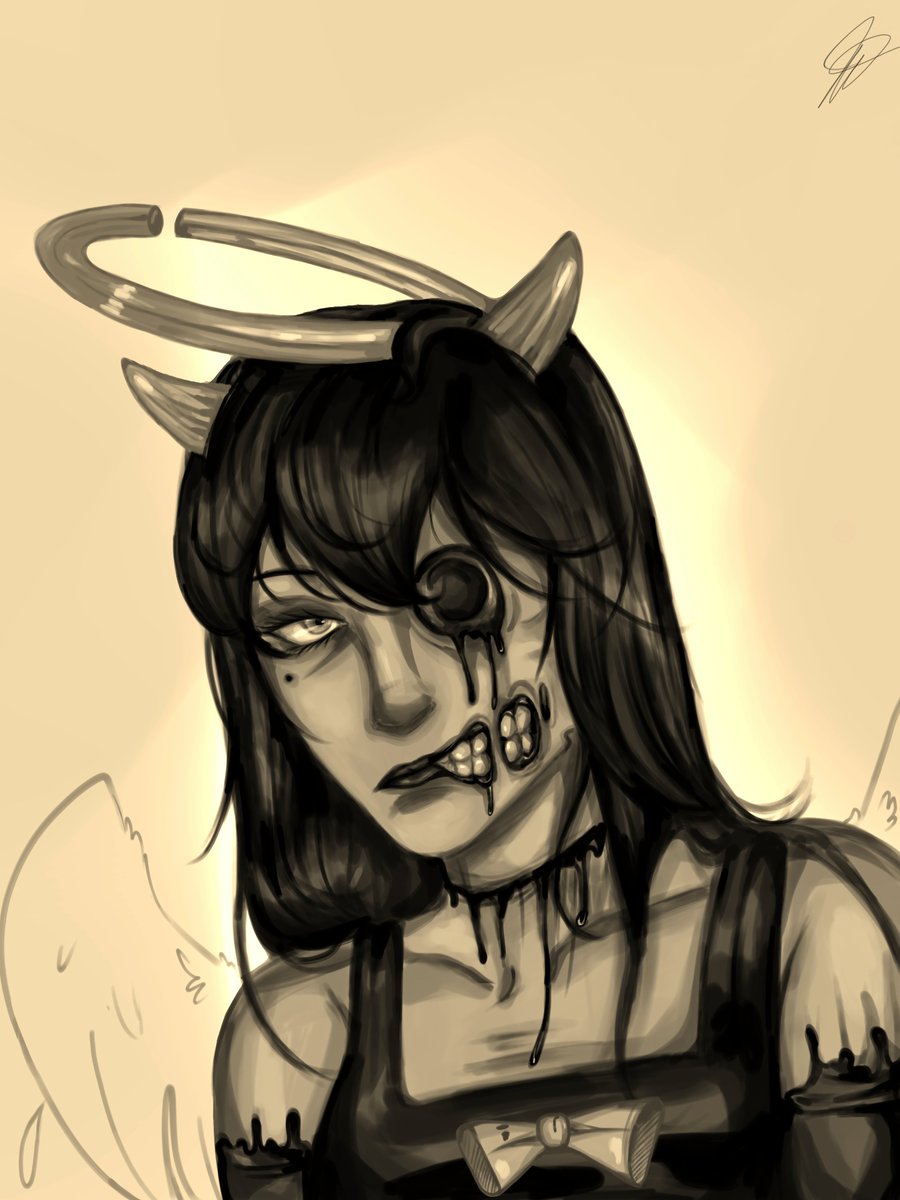 miller532242's tweet photo. Beautiful miss Angel 🖤
#twisted_alice #susie_campbell #alice_angel #bendy #batim #batdr https://t.co/F5vtS8X29H