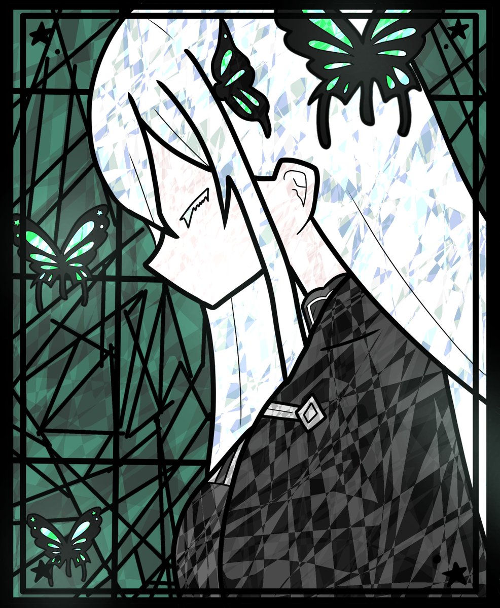 sonntyou667's tweet photo. ステンドグラス風 エキドナ https://t.co/C6FYchvr1U