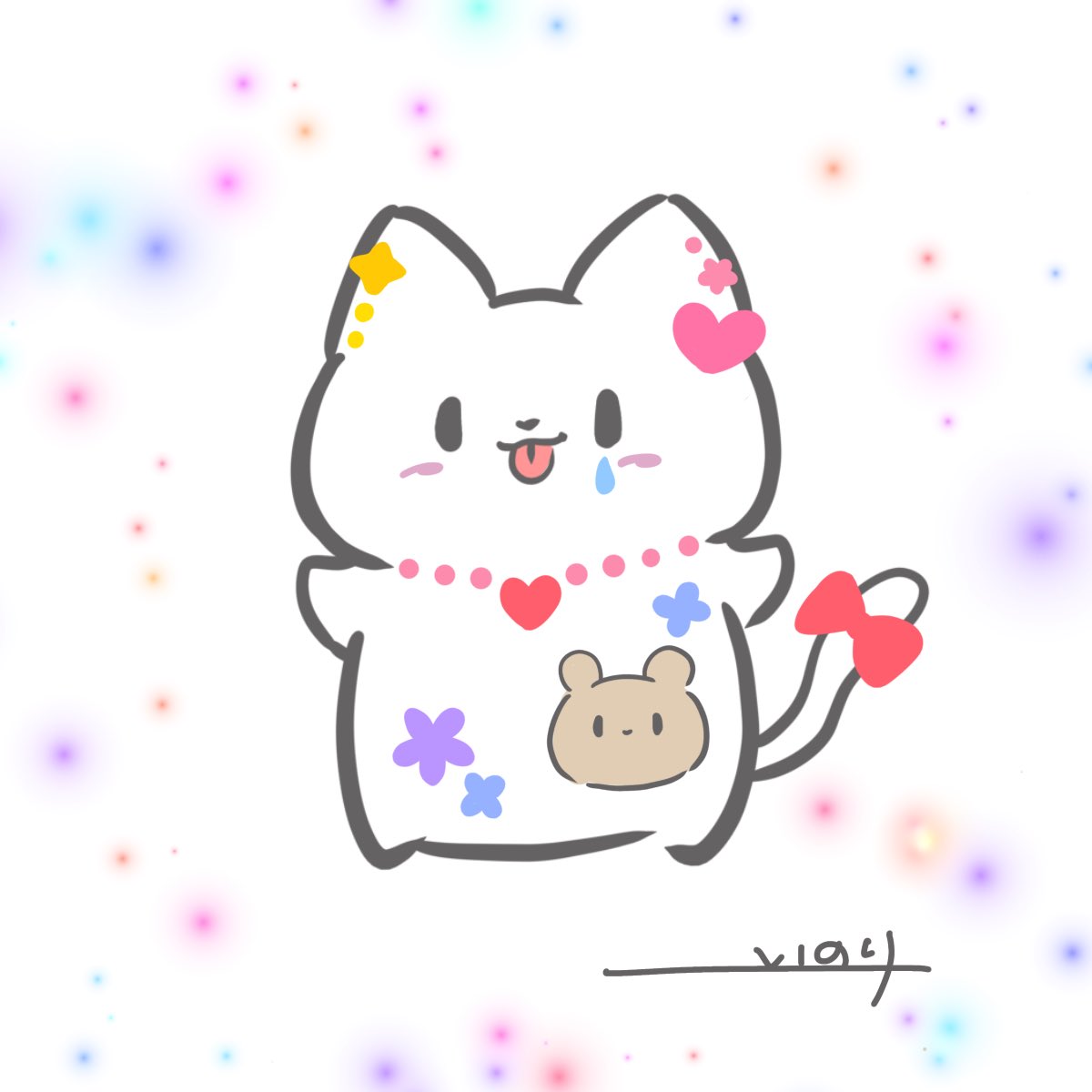 kumativenekoran's tweet photo. 今月の くまてぃぶandねこらん 🐻🐱

#今月描いた絵を晒そう
#今月描いたイラストを晒そう https://t.co/wqn7j31Jzy